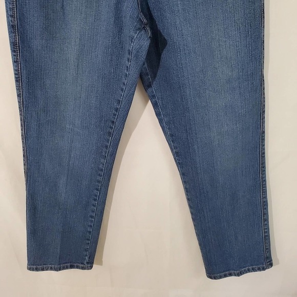 VTG Lee Comfort Waistband High Rise Jeans Sz 8P - Picture 3 of 8